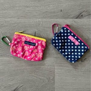 Simply Southern Pink and Yellow Wallets with Structured Design